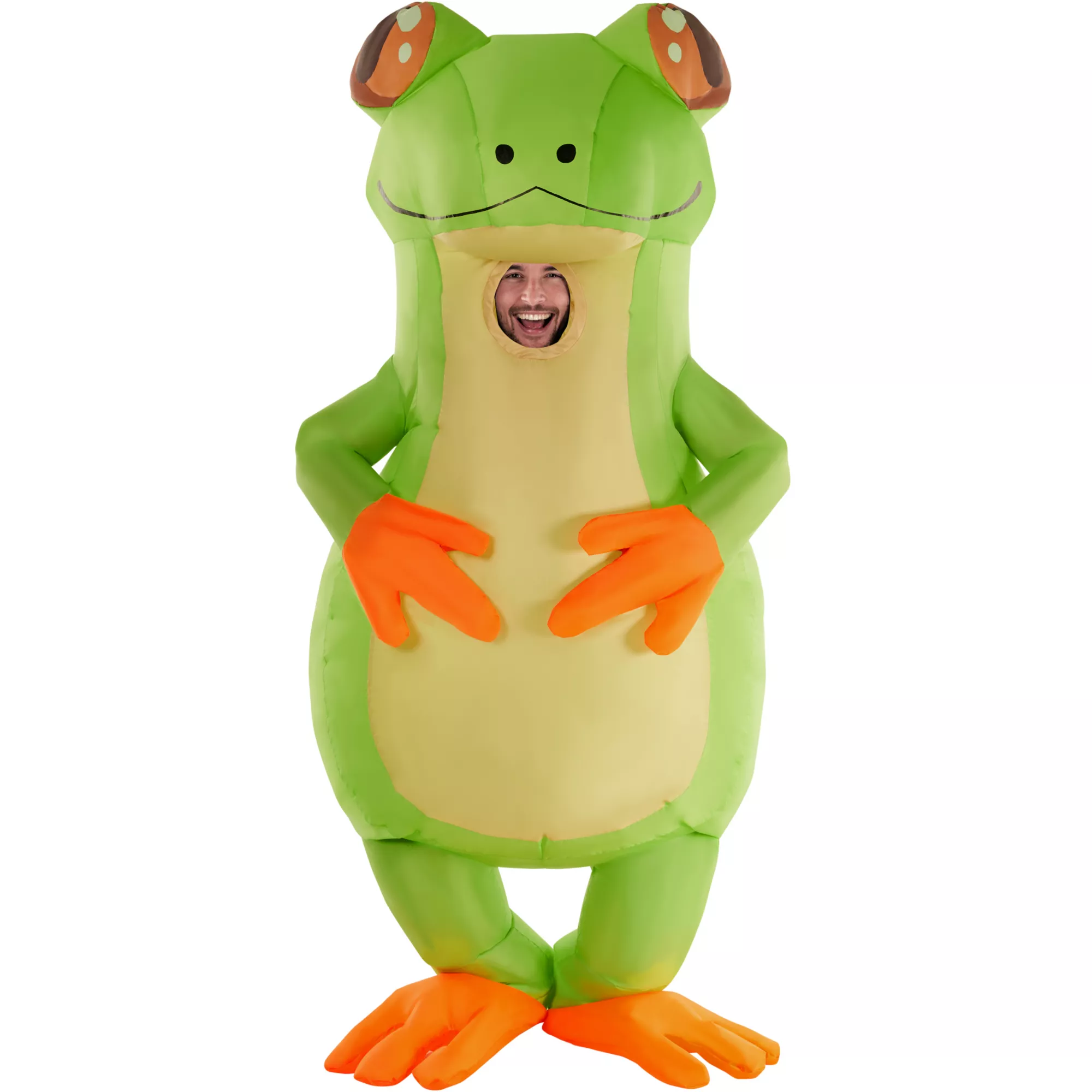 Adult Inflatable Frog Costume at Spirit Halloween