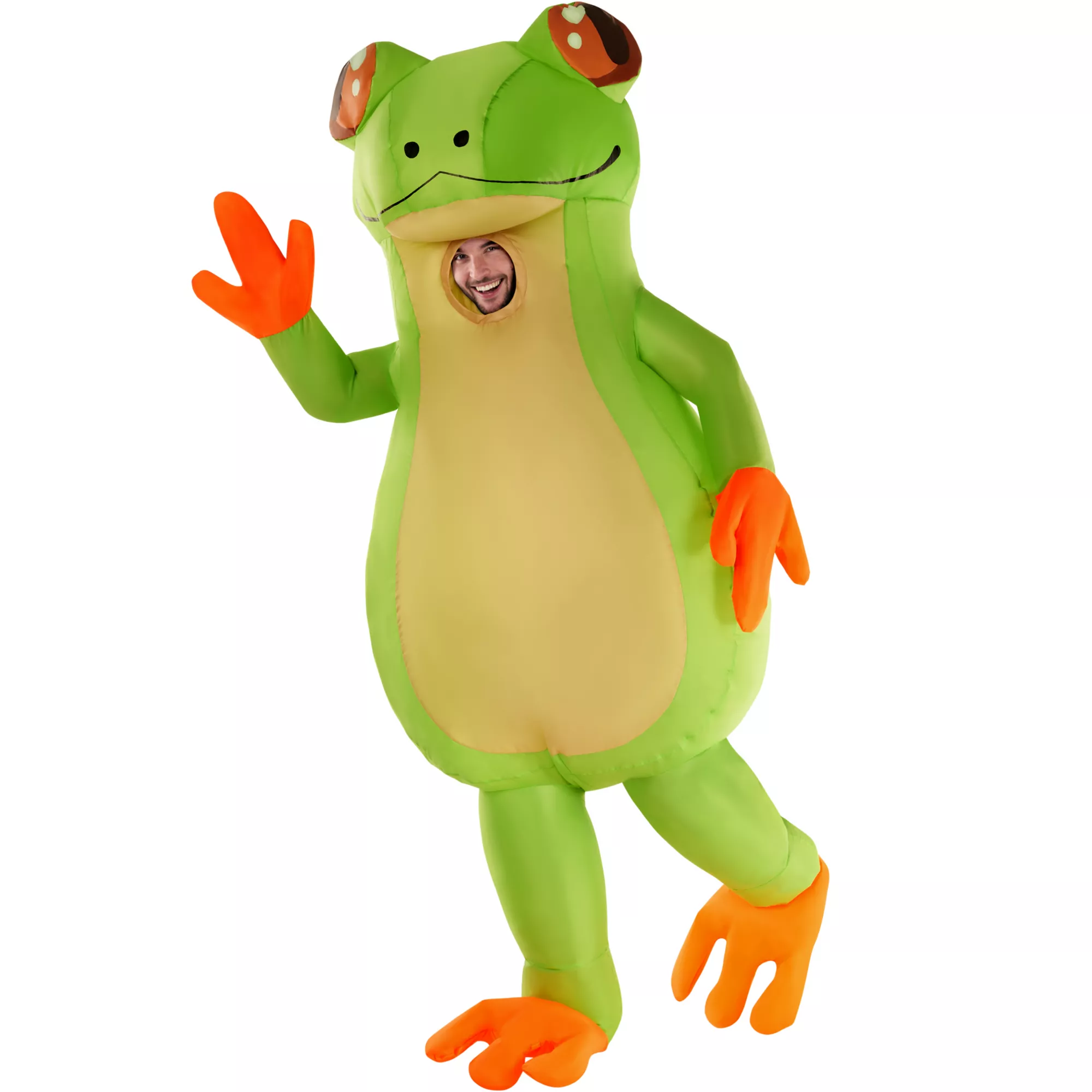 Adult Inflatable Frog Costume at Spirit Halloween