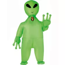 Adult Inflatable Alien Costume at Spirit Halloween