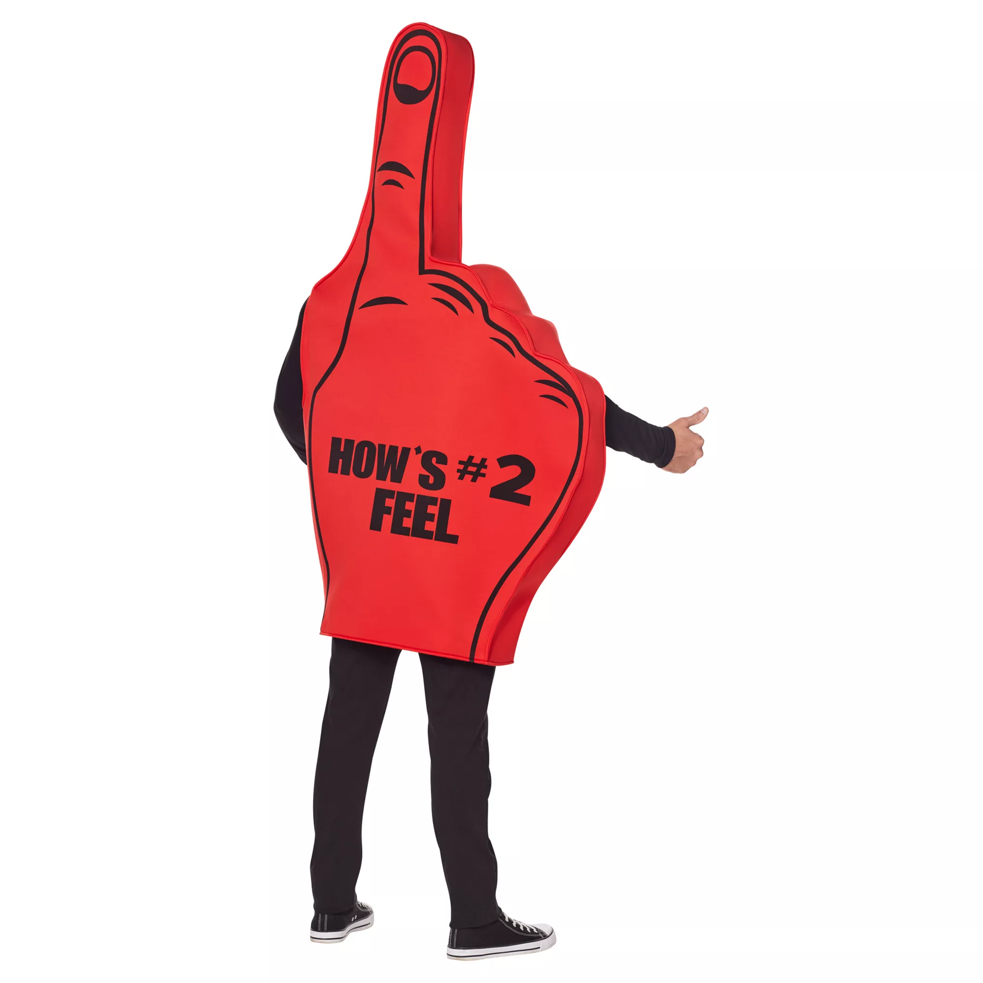 Adult Foam Finger Costume at Spirit Halloween
