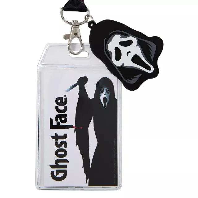 Ghost Face Lanyard at Spencer's