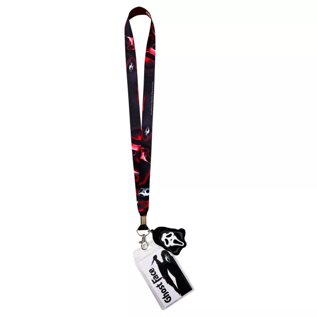 Ghost Face Lanyard at Spencer's