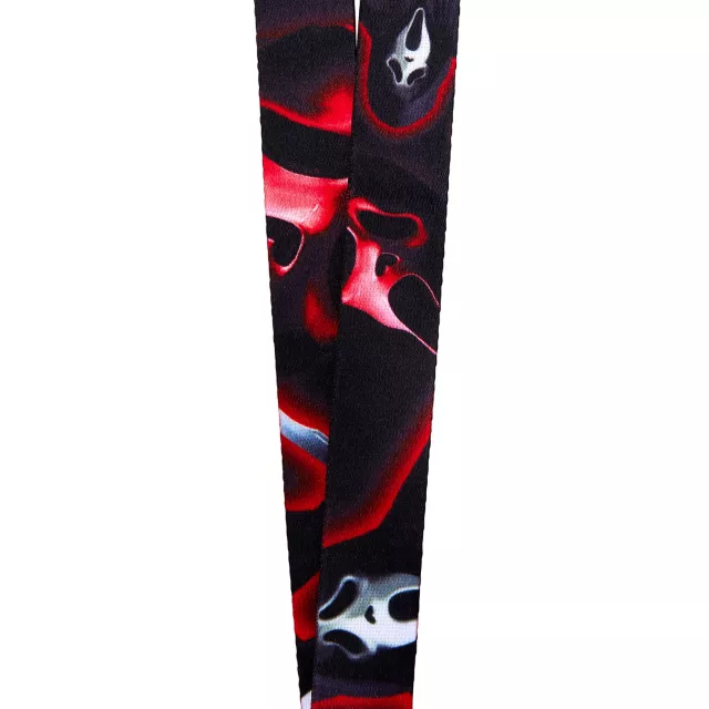 Ghost Face Lanyard at Spencer's