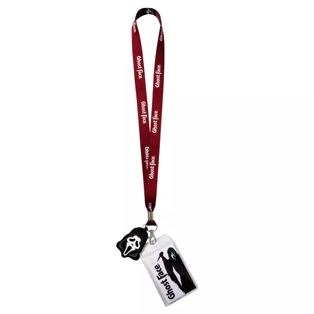 Ghost Face Lanyard at Spencer's