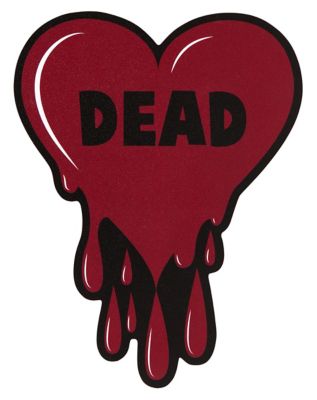 Drippy Dead Heart Magnet - Spirithalloween.com