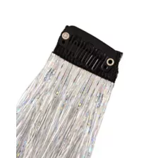 Silver Tinsel Hair Extensions at Spencer's