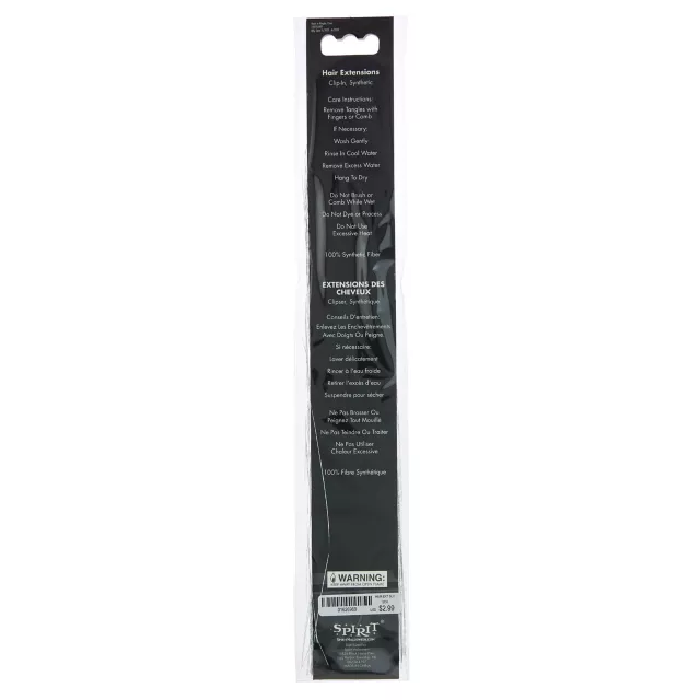 Silver Tinsel Hair Extensions at Spencer's