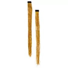 Gold Tinsel Hair Extensions at Spencer's