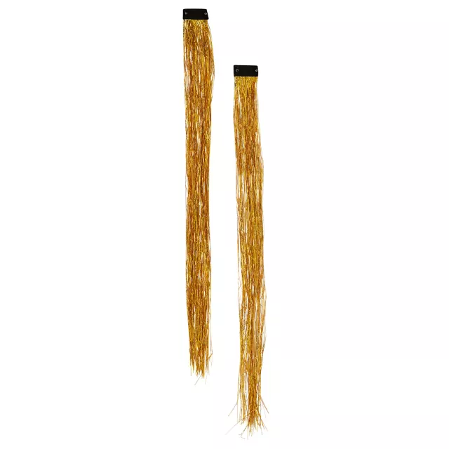 Gold Tinsel Hair Extensions at Spencer's