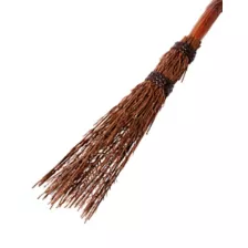 Natural Witch Broom at Spirit Halloween