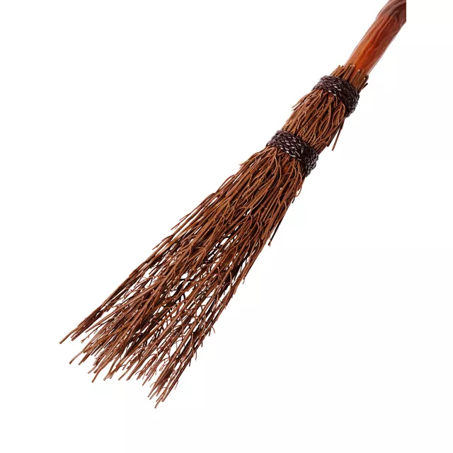 Natural Witch Broom at Spirit Halloween