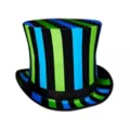 Scary Clown Neon Top Hat at Spirit Halloween