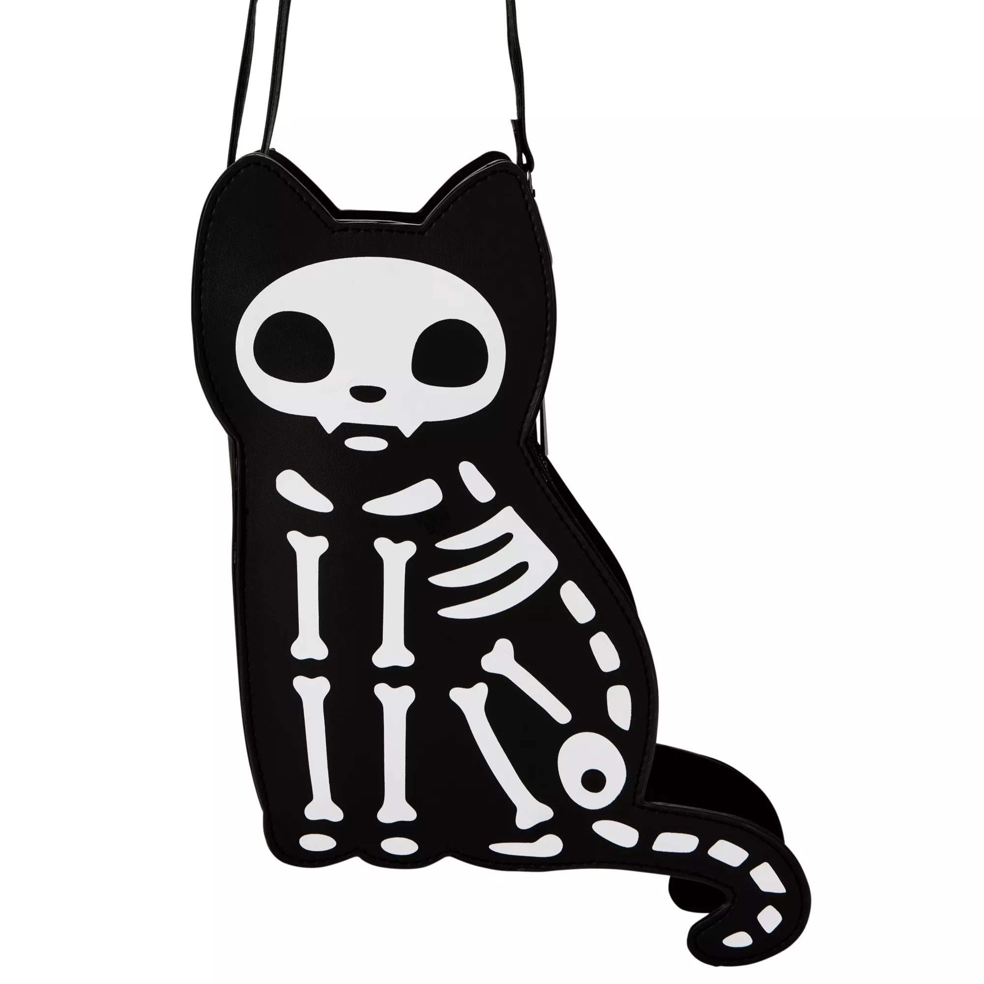 SkeleCat Crossbody Bag at Spencer's