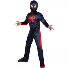 Kids Miles Morales Costume Deluxe - Spider-Man at Spirit Halloween