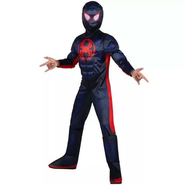 Kids Miles Morales Costume Deluxe Spider Man Spirithalloween