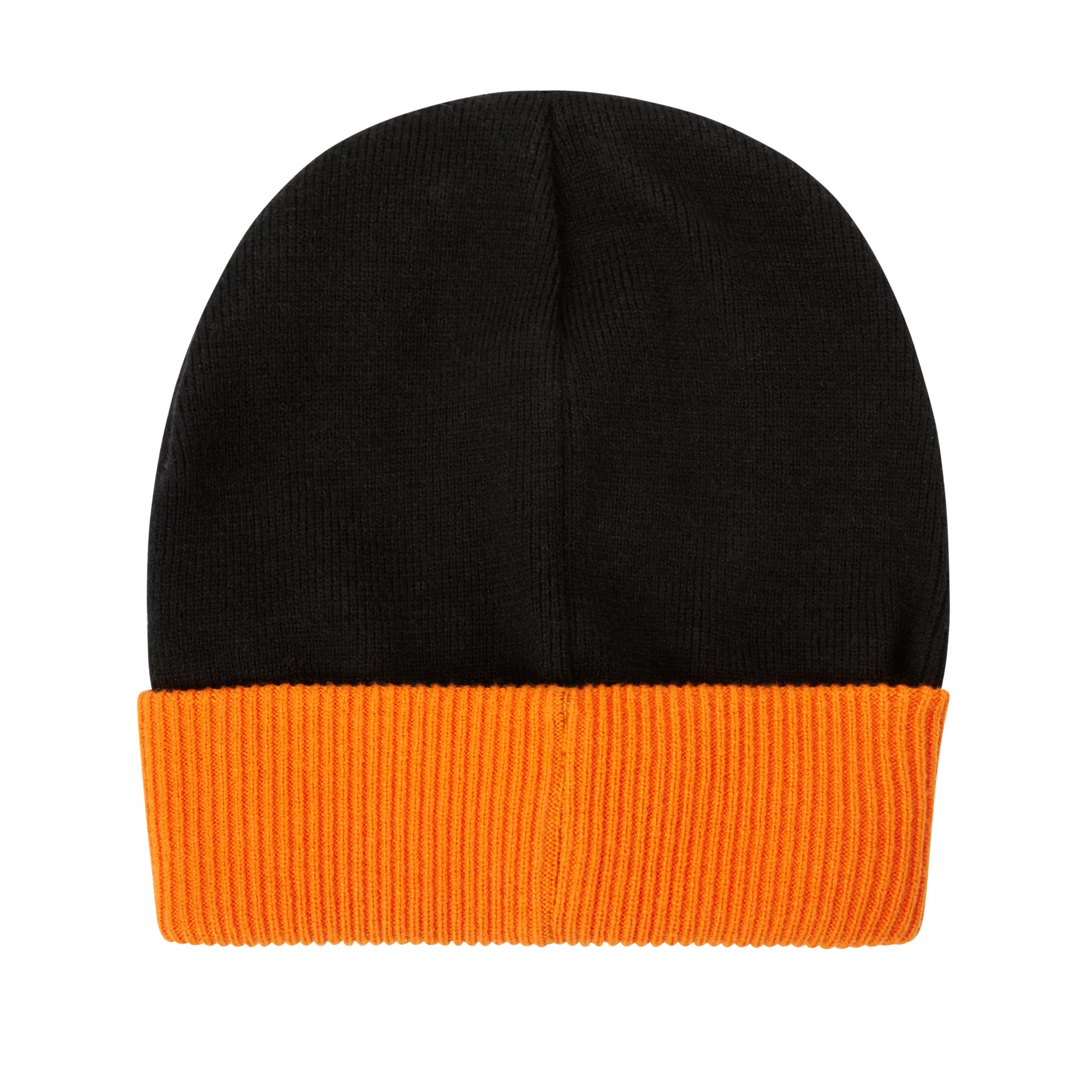 Black and Orange Spider Web Beanie Hat at Spencer's
