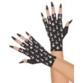 Unholy Cross Fingerless Gloves at Spirit Halloween