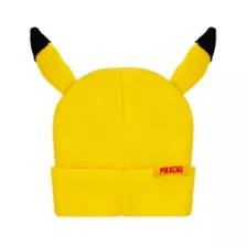 Smiling 3D Pikachu Cuff Beanie Hat - Pokémon at Spirit Halloween