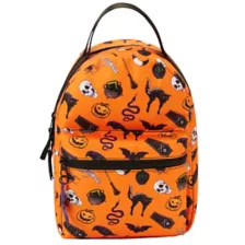 Halloween Icons Orange Backpack at Spencer's