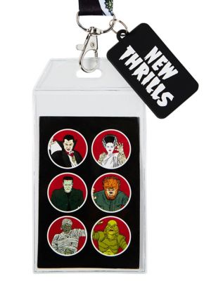 Universal Monsters Character Lanyard