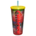 Striped Chucky Cup with Straw - 20 oz. at Spencer's