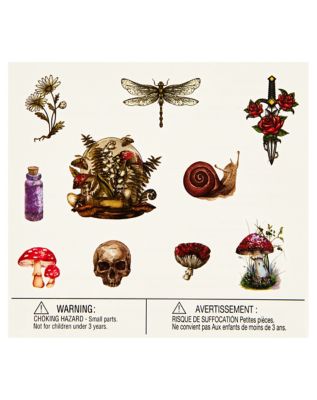 Earthy Fairy Assorted Temporary Tattoos - 20 Pack
