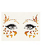 Gold Butterfly Face Decal