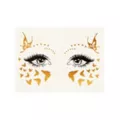 Gold Butterfly Face Decal at Spencer's