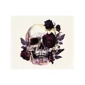 Skull Flower Temporary Tattoo at Spencer's