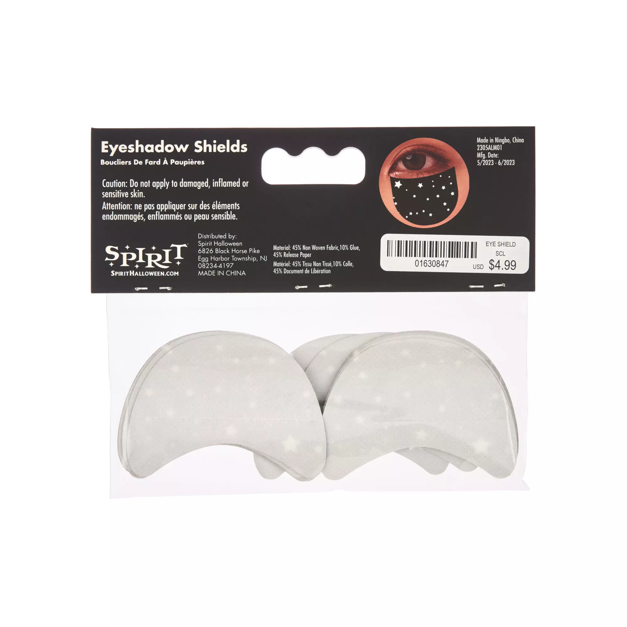 Black Star Eyeshadow Shields - 20 Pack at Spirit Halloween