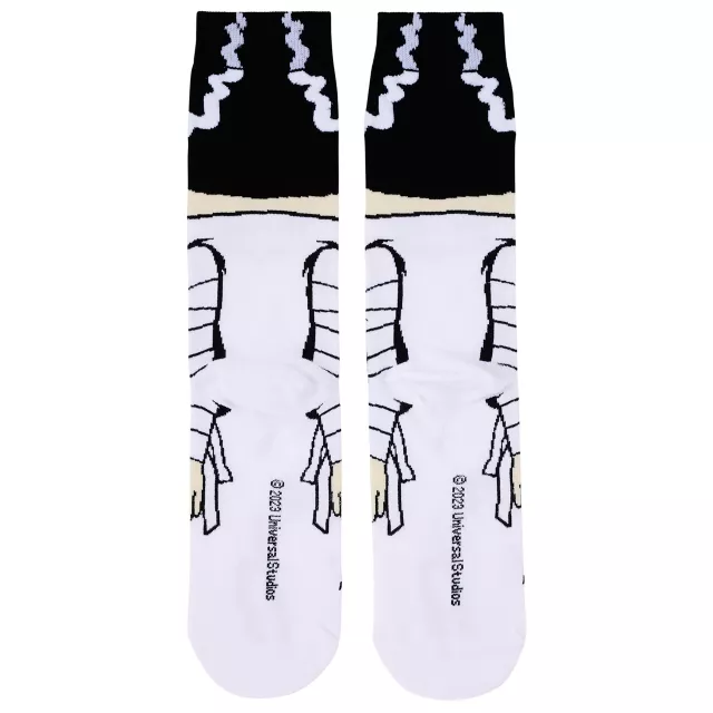 360 Bride of Frankenstein Crew Socks - Universal Classic Monsters at Spirit Halloween