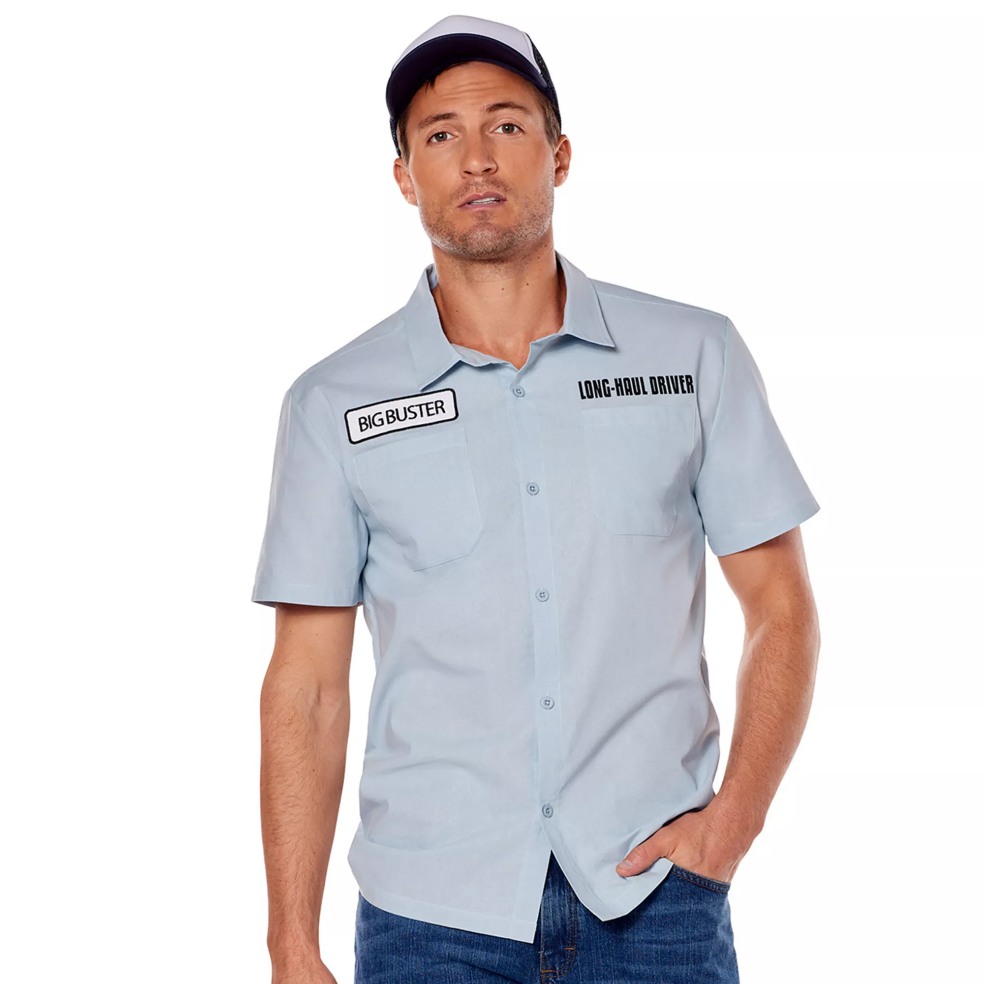 Adult Jack's Trucking Work Shirt at Spirit Halloween