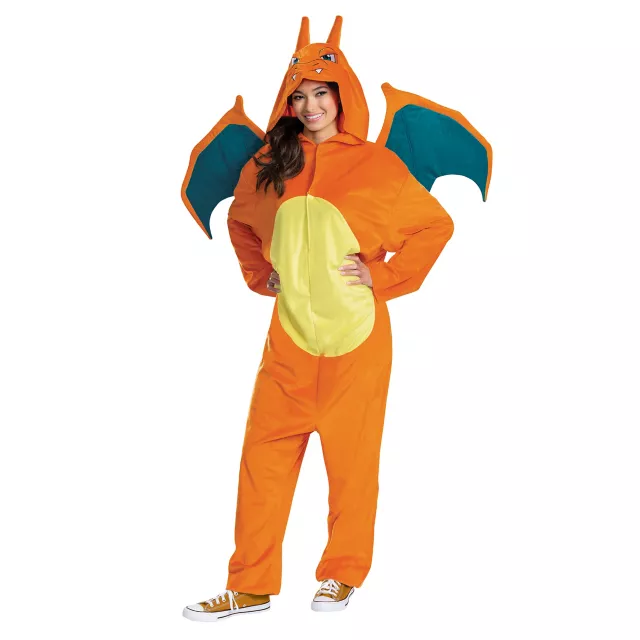 Adult Charizard Jumpsuit - Pokémon at Spirit Halloween