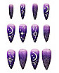 Purple Celestial Press-On Nails