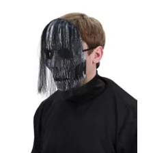 Ghostly Ghoul Half Mask at Spirit Halloween