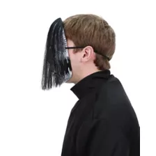 Ghostly Ghoul Half Mask at Spirit Halloween
