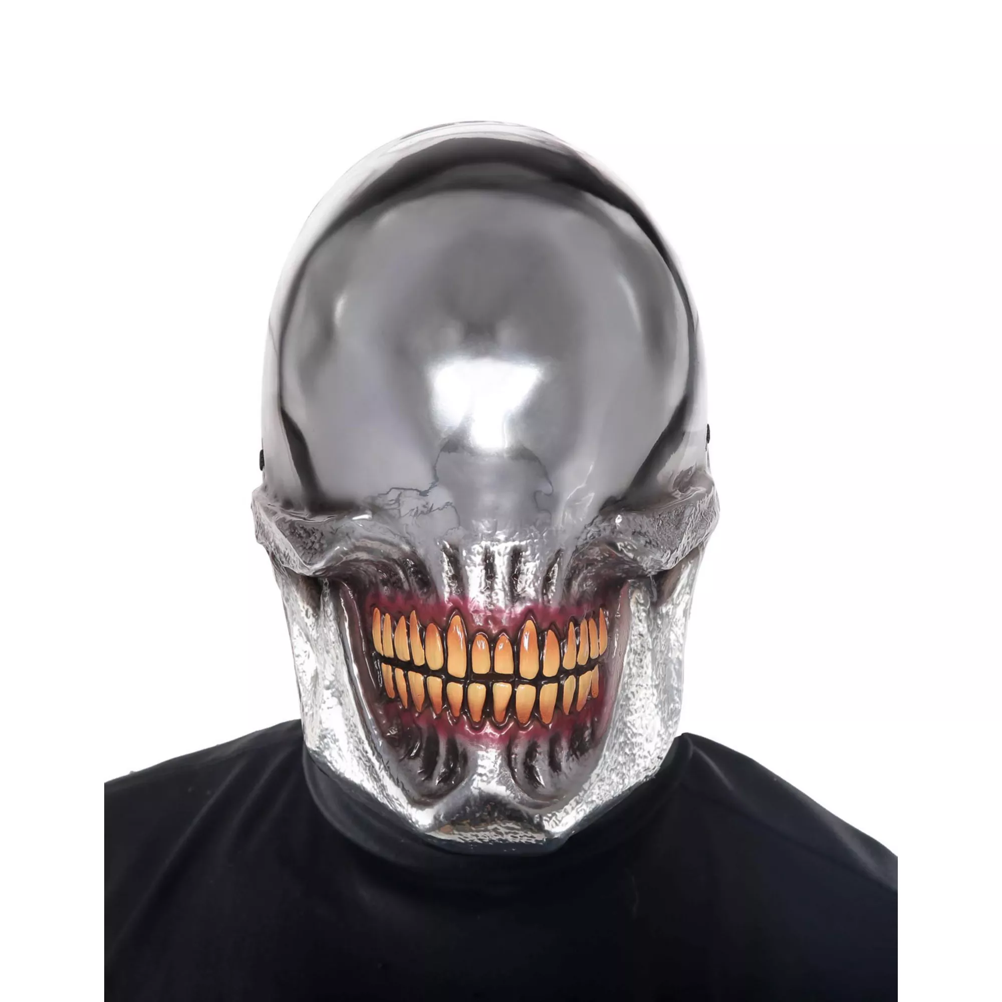 Chrome Smile Half Mask at Spirit Halloween