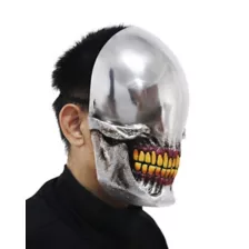 Chrome Smile Half Mask at Spirit Halloween