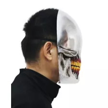 Chrome Smile Half Mask at Spirit Halloween