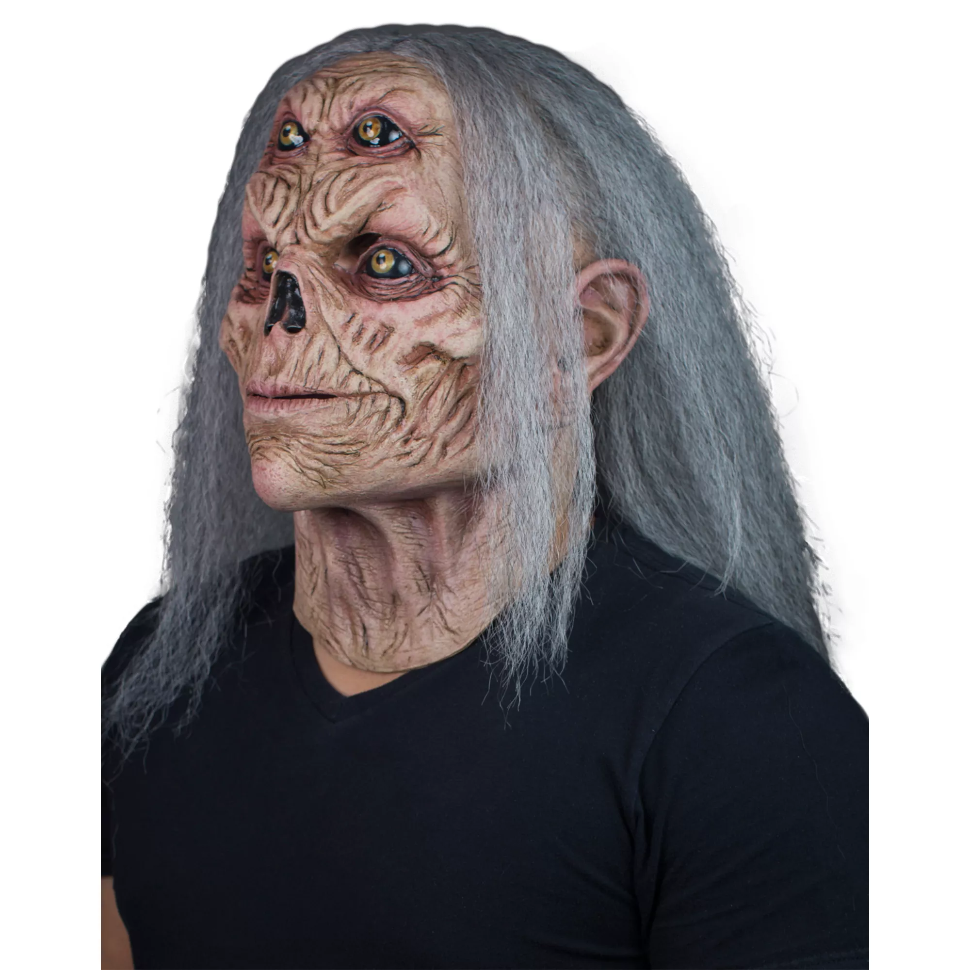 Evil Witch Four Eyes Full Mask at Spencer's