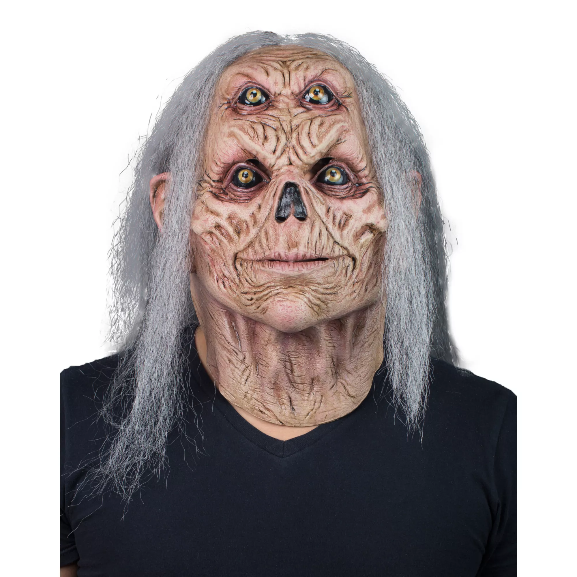 Evil Witch Four Eyes Full Mask at Spencer's