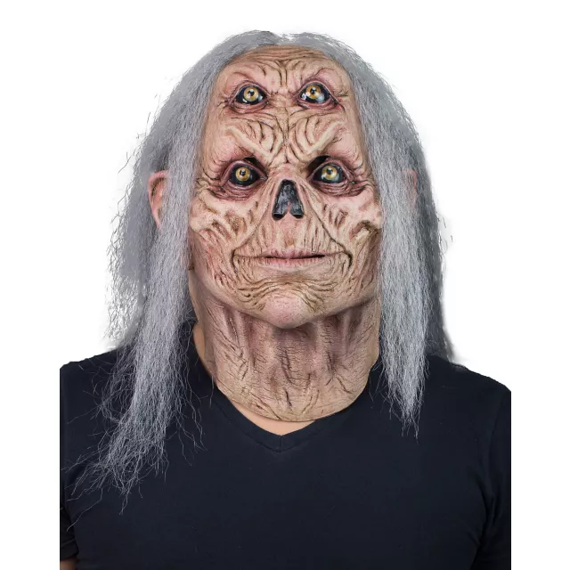 Evil Witch Four Eyes Full Mask at Spencer's