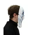 Light-Up EL Wire Phantom Half Mask at Spirit Halloween