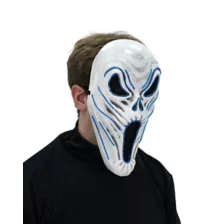 Light-Up EL Wire Phantom Half Mask at Spirit Halloween