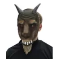 Bloody Burlap Goat Half Mask at Spirit Halloween