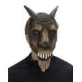 Bloody Burlap Goat Half Mask at Spirit Halloween
