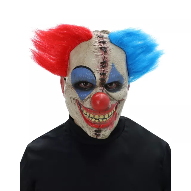 Double Vision Clown Half Mask at Spirit Halloween