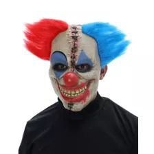 Double Vision Clown Half Mask at Spirit Halloween