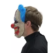 Double Vision Clown Half Mask at Spirit Halloween