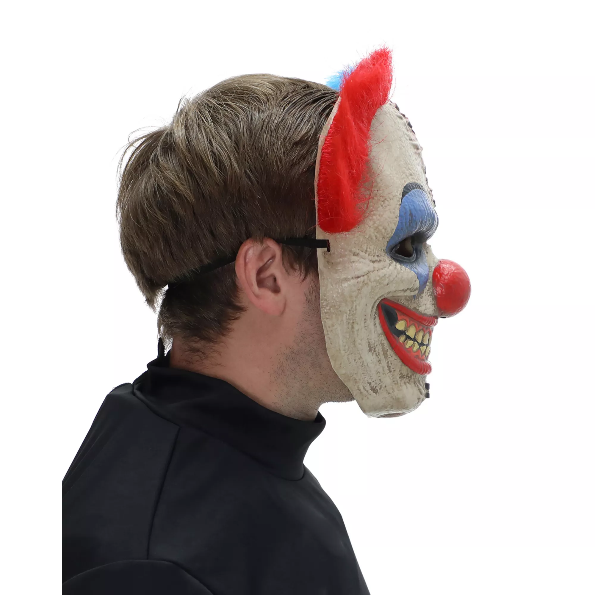 Double Vision Clown Half Mask at Spirit Halloween